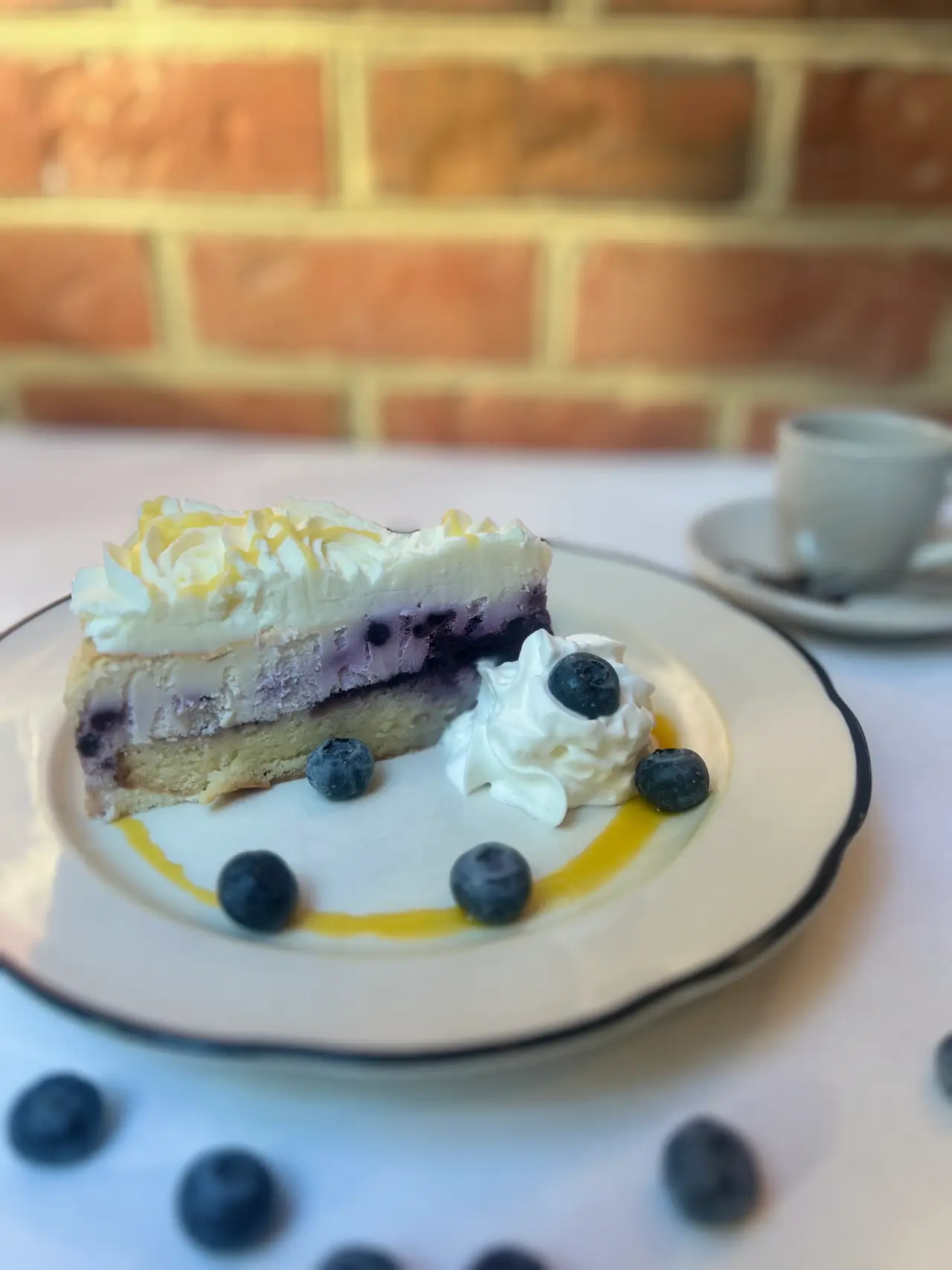 Blueberry Lemon Cheesecake