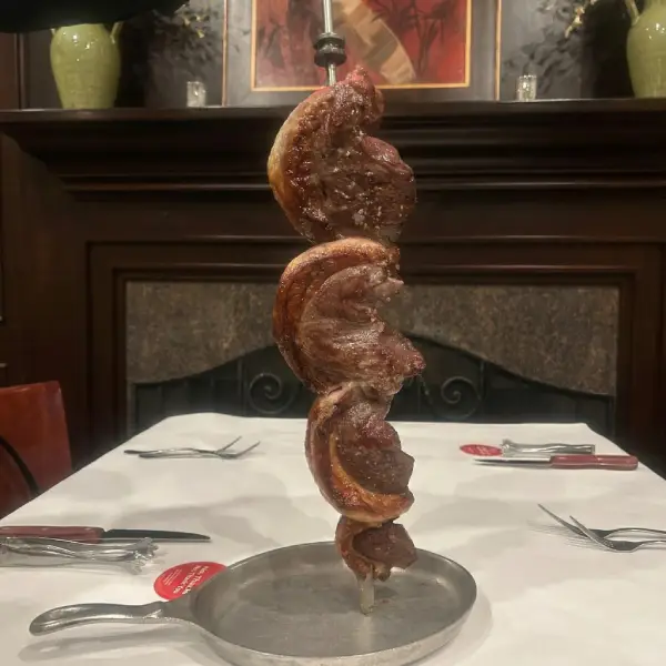 Picanha top sirloin cap carved tableside